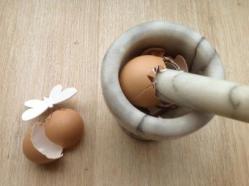 Polvo de cáscara de huevo