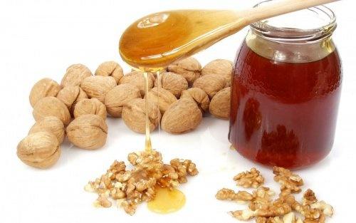 Honey and nuts